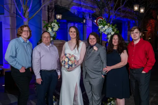Alexis, Christian, and the Schmaderer family